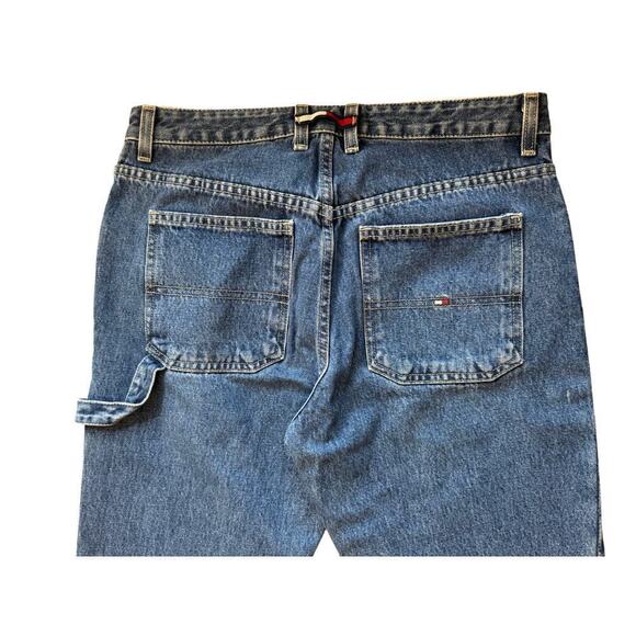 Vintage‎ Y2K Tommy Hilfiger Newest Slim Painter Women’s Denim Jeans - size 6 - Picture 5 of 15